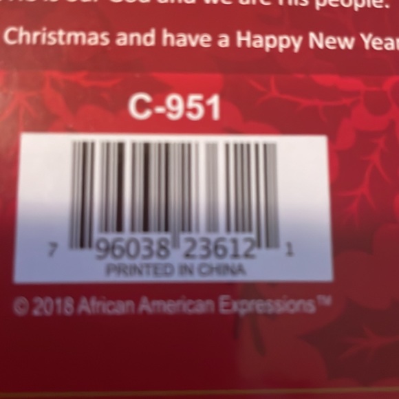 15 African-American “Rejoice in the Lord”Christmas cards - Picture 3 of 3